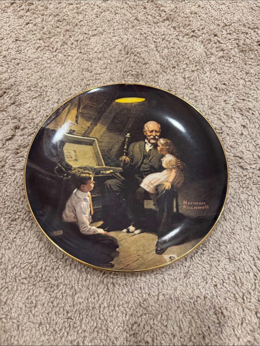 Norman Rockwell Plate